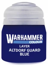 Warhammer Colour Layer Paint (Altdorf Guard Blue) - borító színe, kék
