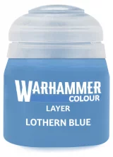 Warhammer Colour Layer Paint (Lothern Blue) - borító színe, kék