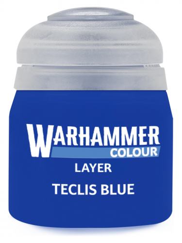 Warhammer Colour Layer Paint (Teclis Blue) - borító színe, kék