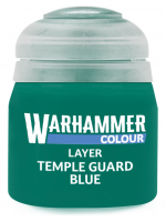 Warhammer Colour Layer Paint (Temple Guard Blue) - borító színe, kék