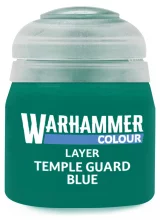 Warhammer Colour Layer Paint (Temple Guard Blue) - borító színe, kék