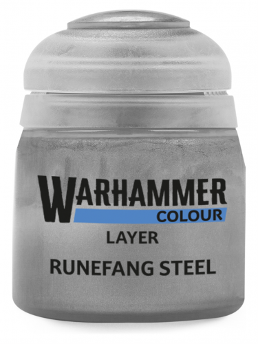 Warhammer Colour Layer Paint (Runefang Steel) - fedő festék, acél