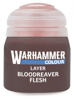 Warhammer Colour Layer Paint (Bloodreaver Flesh) - átlátszatlan szín, sötét bőrszín