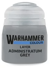Warhammer Colour Layer Paint (Administratum Grey) - borító színe, szürke
