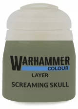 Warhammer Colour Layer Paint (Screaming skull) -fedőfesték, szürke