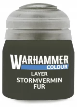 Warhammer Colour Layer Paint (Stormvermin Fur) - fedőfesték, szürke