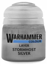 Warhammer Colour Layer Paint (Stormhost Silver) - borító színe, ezüst