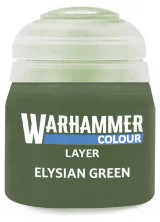 Warhammer Colour Layer Paint (Elysian Green) - borító színe, zöld