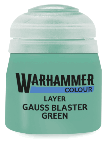 Warhammer Colour Layer Paint (Gauss Blaster Green) – fedőfesték, zöld