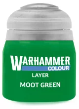 Warhammer Colour Layer Paint (Moot Green) - borító színe, zöld