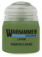 Warhammer Colour Layer Paint (Ogryn Camo) - borító színe, zöld