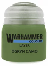 Warhammer Colour Layer Paint (Ogryn Camo) - borító színe, zöld