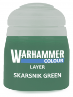 Warhammer Colour Layer Paint (Skarsnik Green) - borító színe, zöld