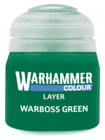 Warhammer Colour Layer Paint (Warboss Green) - borító színe zöld