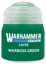 Warhammer Colour Layer Paint (Warboss Green) - borító színe zöld