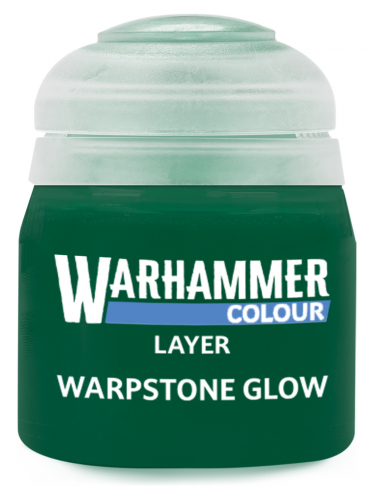 Warhammer Colour Layer Paint (Warpstone Glow) - borító színe zöld