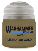 Warhammer Colour Layer Paint (Liberator Gold) - borító színe, arany