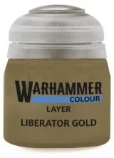 Warhammer Colour Layer Paint (Liberator Gold) - borító színe, arany