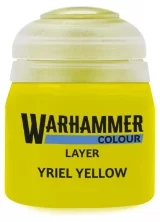 Warhammer Colour Layer Paint (Yriel Yellow) - borító színe sárga