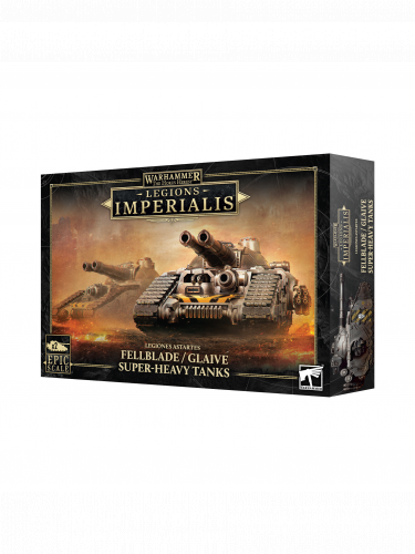 Warhammer: Horus Heresy - Legiones Astartes - Fellblade/Glaive Super-Heavy Tanks (2 figura)