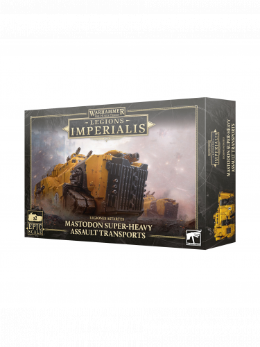 Warhammer: Horus Heresy - Legiones Astartes - Mastodon Super-Heavy Assault Transports (2 figura)