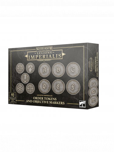 Warhammer: The Horus Heresy - Legions Imperialis: Order Tokens and Objective Markers (92db)
