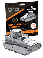 Építőkészlet World of Tanks - Leichttraktor Vs.Kfz.31 (fém)