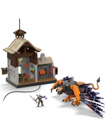 Építőkészlet The Witcher - Geralt's Griffin Hunt (Mega Construx)