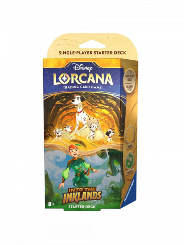 Kártyajáték Lorcana: Into the Inklands - Amber / Emerald Starter Deck