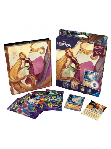 Kártyajáték Lorcana - Rapunzel Collection Starter Set