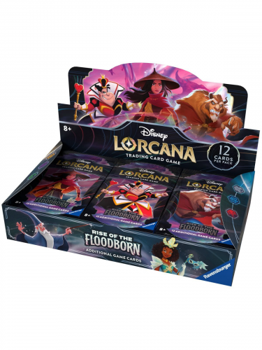 Kártyajáték Lorcana: Rise of the Floodborn - Booster Box (24 boosterů)