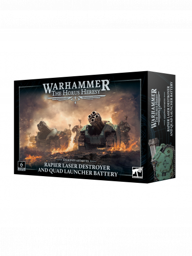 Warhammer: Horus Heresy - Legiones Astartes - Rapier Laser Destroyer and Quad Launcher Battery (6 figura)