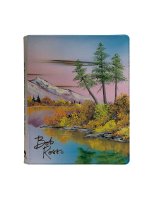 Kártya album Ultra PRO - Bob Ross: Mighty Mountain lake 9-Pocket PRO-Binder (360 kártya)