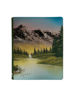 Kártya album Ultra PRO - Bob Ross: Mountain Retreat 9-Pocket PRO-Binder (360 kártya)