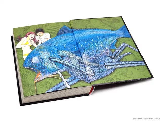 Manga Junji Ito - Gyo (2-in-1 Deluxe Edition) - Könyv