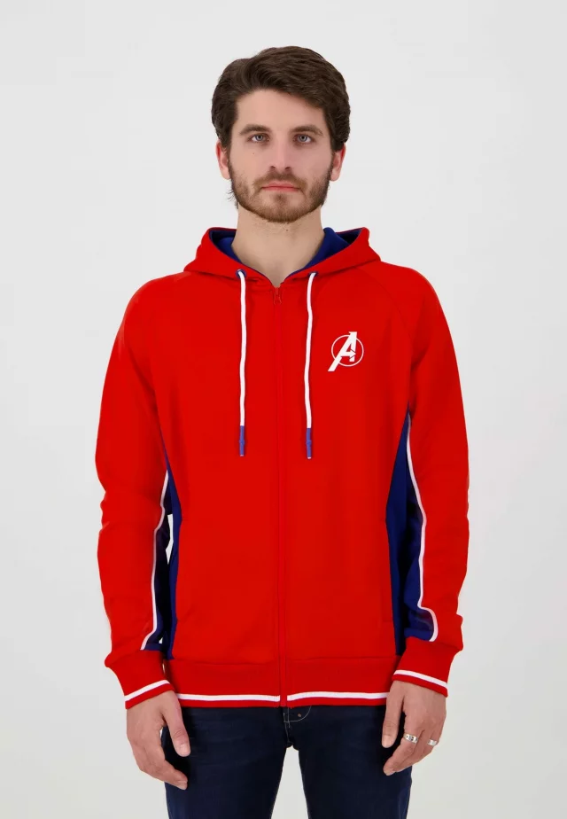 Marvel - Avengers Men's Hooded Track Shirt