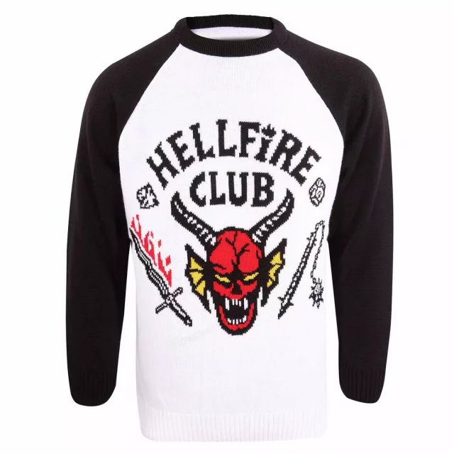 Svetr Stranger Things - Hellfire Club