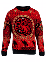 Karácsonyi pulóver Game of Thrones - Targaryen Logo Jumper