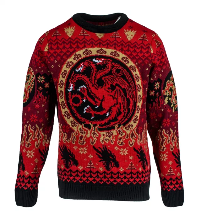 Karácsonyi pulóver Game of Thrones - Targaryen Logo Jumper - Trónok harca