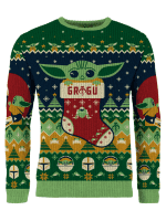 Karácsonyi pulóver Star Wars - Baby Yoda Jumper (méret XXL)