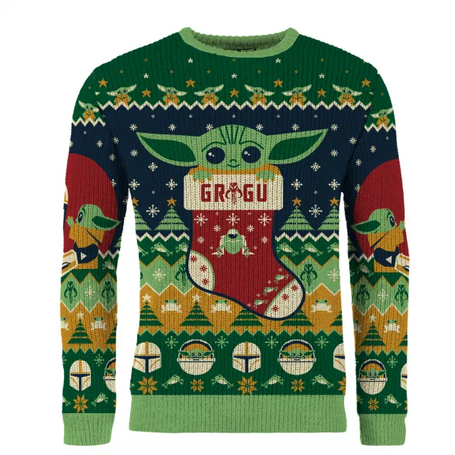 Karácsonyi pulóver Star Wars - Baby Yoda Jumper - Disney