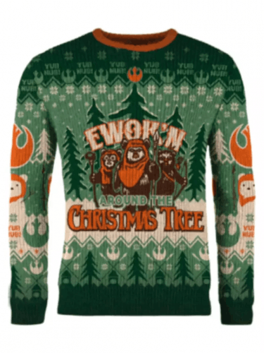 Karácsonyi pulóver Star Wars - Ewokin' Christmas Jumper