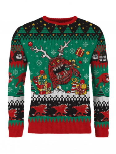 Karácsonyi pulóver Warhammer 40,000 - Squig Christmas Jumper