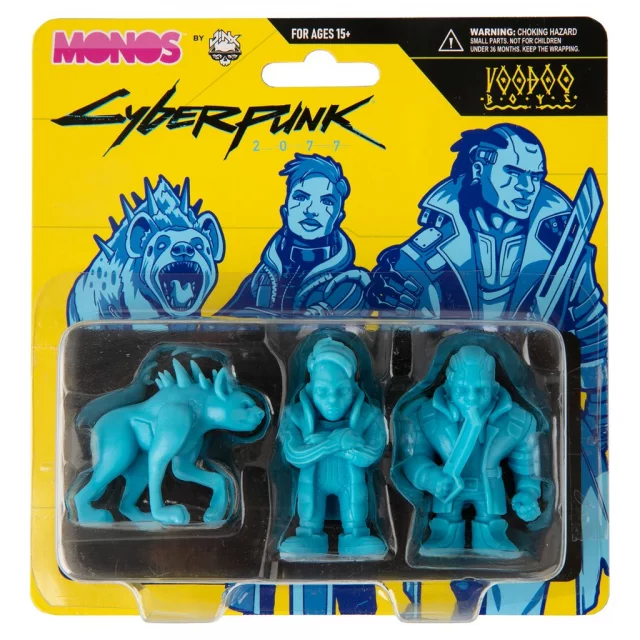 Akciófigura Cyberpunk 2077 - Monos Voodoo Boys Set ( 1 széria )