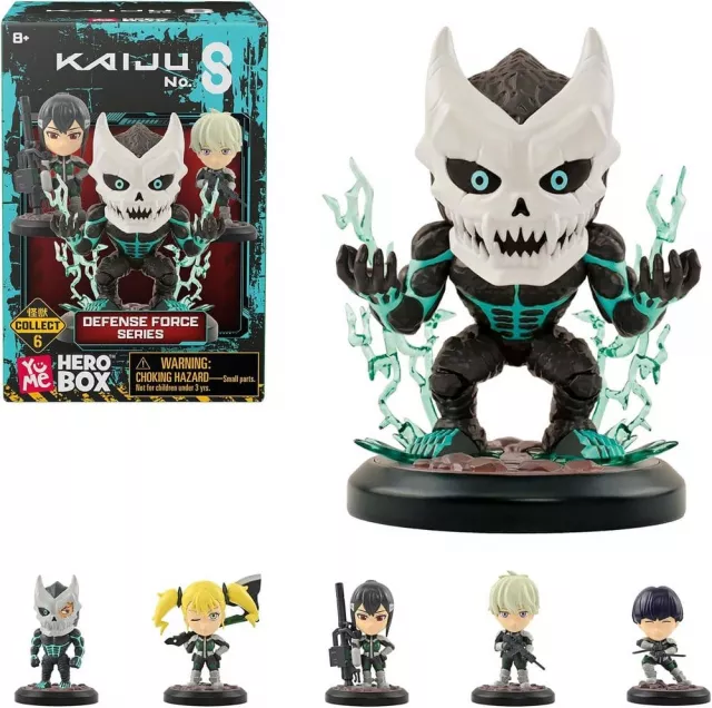 Figura Kaiju No. 8 - Hero Box Combat Blind Box (Véletlenszerű választás) - Anime