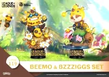 Figurka League of Legends - Beemo & BZZZiggs Diorama (D-Stage)