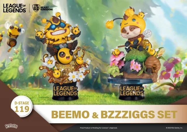 Figurka League of Legends - Beemo & BZZZiggs Diorama (D-Stage)