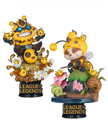 Figura League of Legends - Beemo & BZZZiggs Diorama (D-Stage)