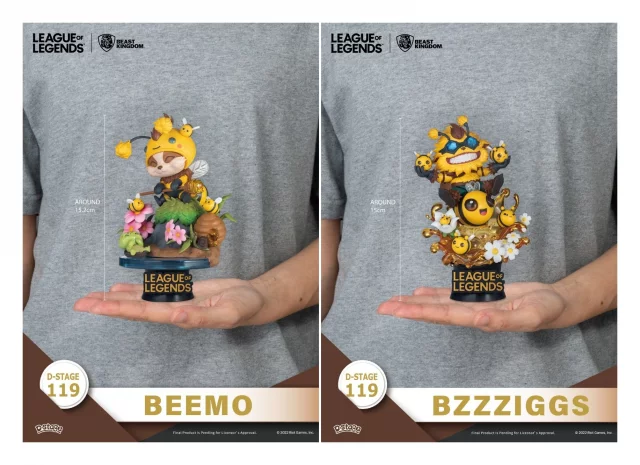 Figurka League of Legends - Beemo & BZZZiggs Diorama (D-Stage)