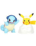 Figura Pokémon - Pikachu and Squirtle Holiday (Battle Figure Pack)